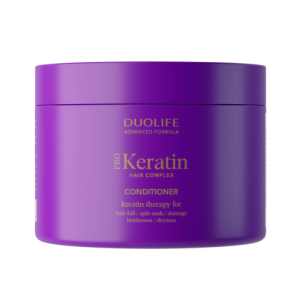 DuoLife Keratin Hair Complex Conditioner 200ml – Regeneracja, Wzmocnienie i Nawilżenie Włosów  Odżywka z Keratyną